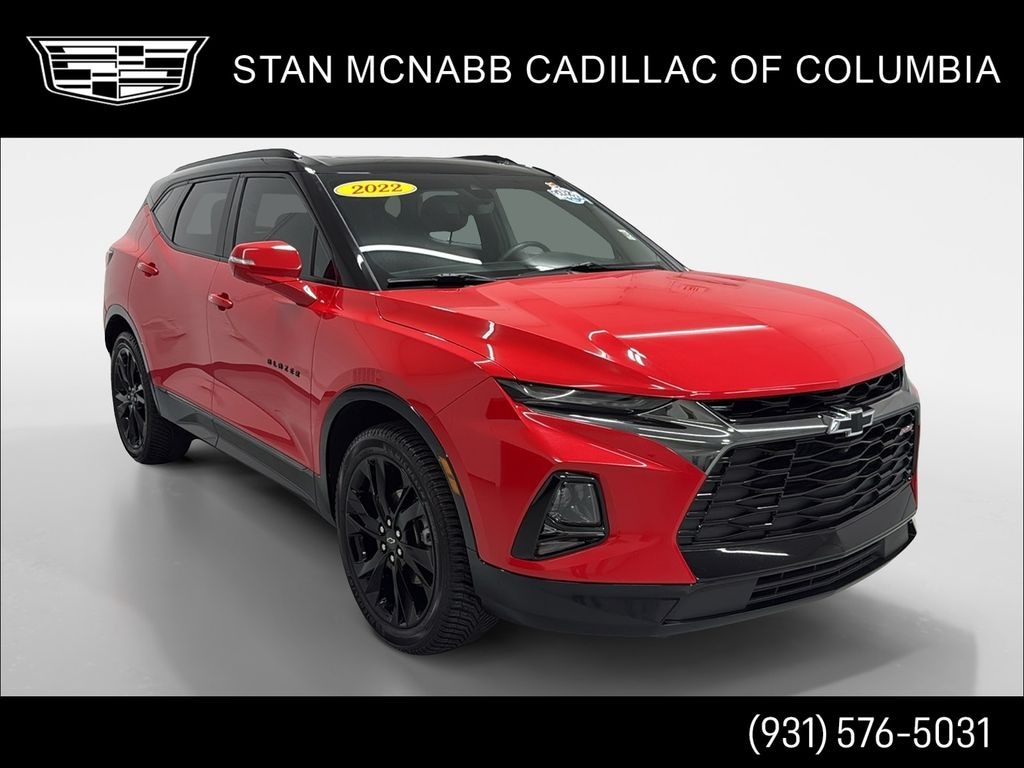 Certified 2022 Chevrolet Blazer RS FWD 1 Owner GM Certified Sport Utility