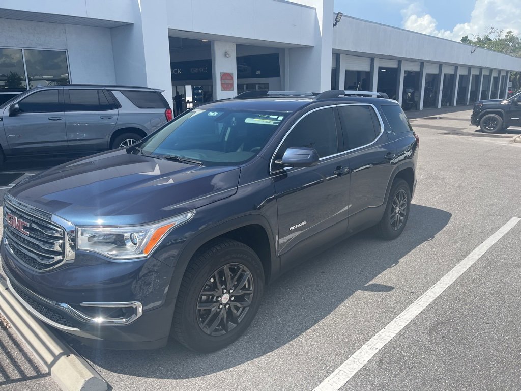 Used 2019 GMC Acadia SLT-1 with VIN 1GKKNMLSXKZ256776 for sale in Sanford, FL