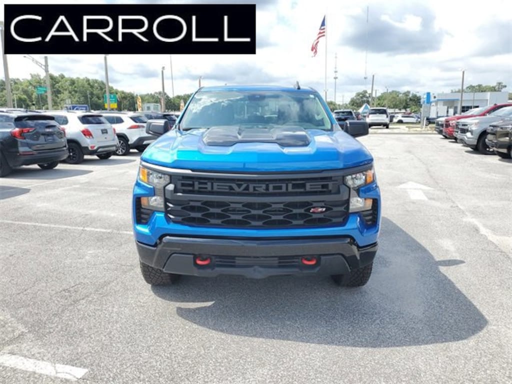 Used 2023 Chevrolet Silverado 1500 Custom Trail Boss Truck Crew Cab