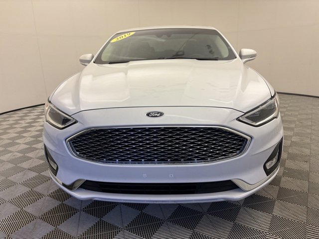 Used 2019 Ford Fusion Hybrid Titanium with VIN 3FA6P0RU1KR217223 for sale in Deland, FL