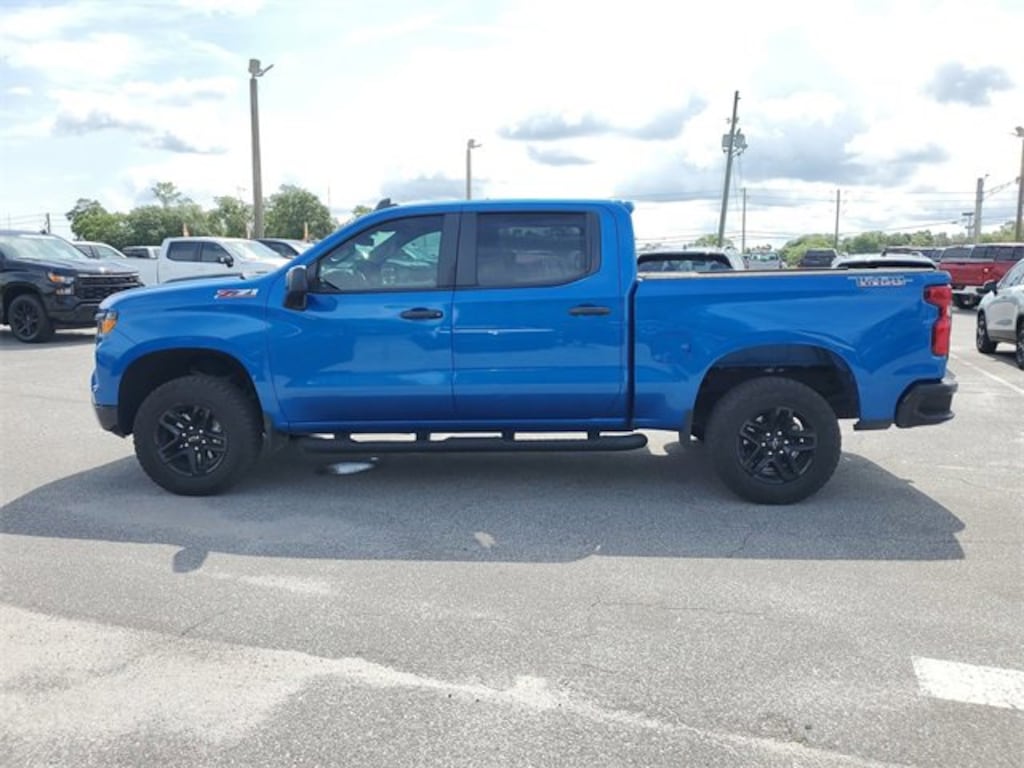 Used 2023 Chevrolet Silverado 1500 Custom Trail Boss Truck Crew Cab