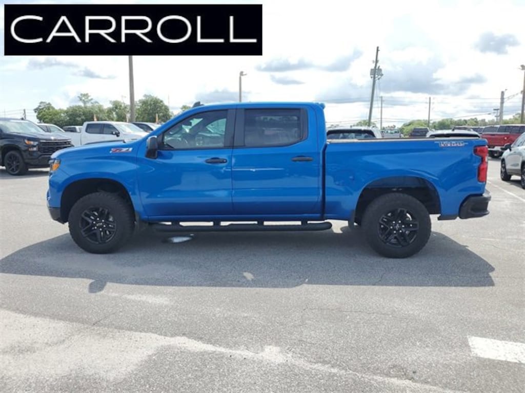 Used 2023 Chevrolet Silverado 1500 Custom Trail Boss Truck Crew Cab