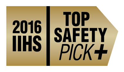 2016 IIHS Top Safety Pick Plus