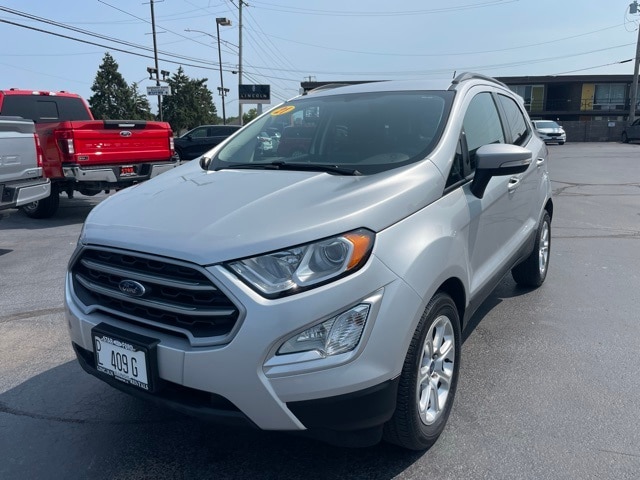 Used 2021 Ford EcoSport SE with VIN MAJ3S2GE1MC453705 for sale in Streator, IL