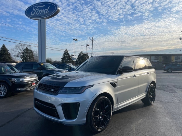 Used 2021 Land Rover Range Rover Sport SVR with VIN SALWZ2RE5MA763604 for sale in Streator, IL