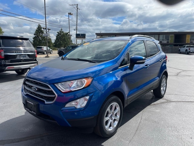 Used 2022 Ford EcoSport SE with VIN MAJ6S3GL0NC465363 for sale in Streator, IL