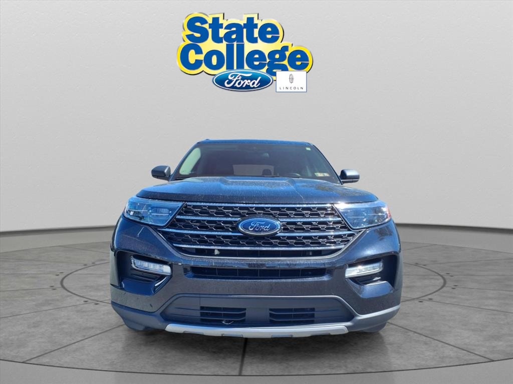 Used 2021 Ford Explorer XLT with VIN 1FMSK8DH2MGA39070 for sale in State College, PA