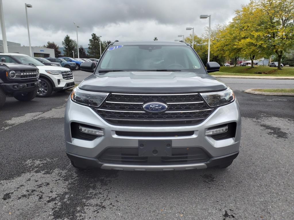 Used 2021 Ford Explorer XLT with VIN 1FMSK8DH4MGB87267 for sale in State College, PA