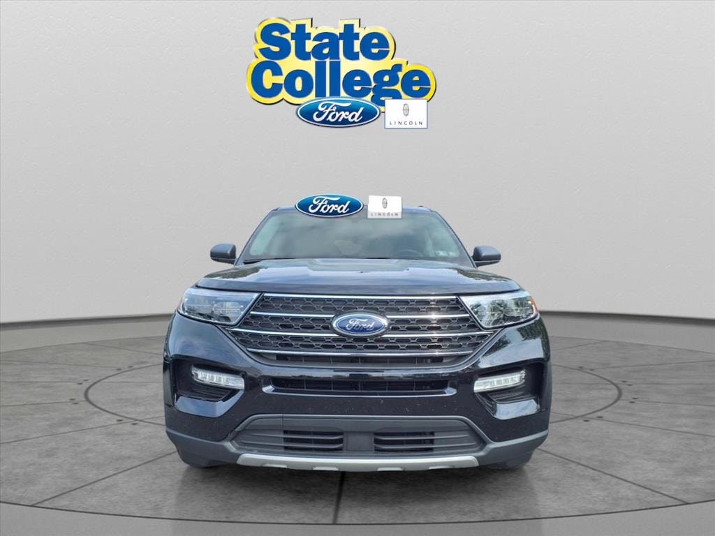 Used 2022 Ford Explorer XLT with VIN 1FMSK8DH0NGA19014 for sale in State College, PA