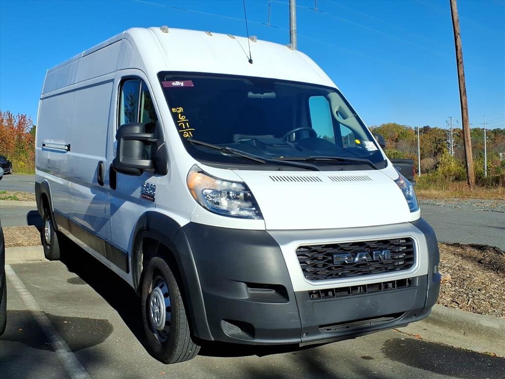 Used 2021 Ram Promaster Cargo Van High Roof 2500 High Roof 159 WB