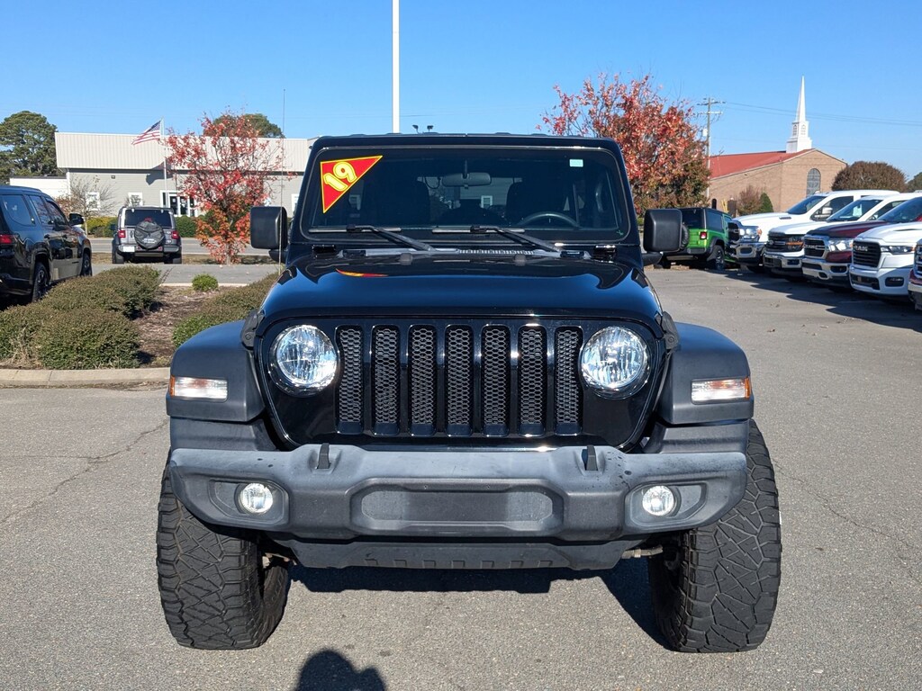 Used 2019 Jeep Wrangler Unlimited Sport Sport 4x4