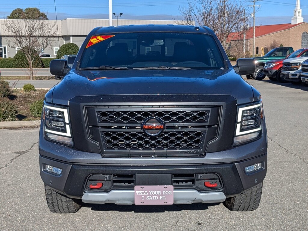 Used 2021 Nissan Titan PRO-4X 4x4 Crew Cab PRO-4X