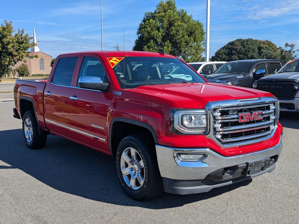 Used 2017 GMC Sierra 1500 SLT 4WD Crew Cab 143.5 SLT
