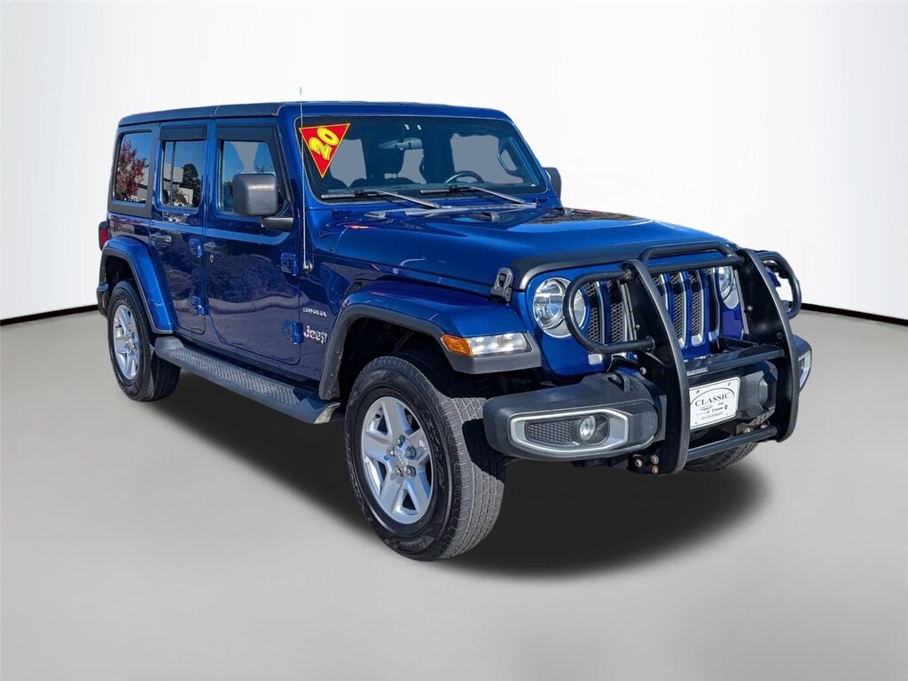 Used 2020 Jeep Wrangler Unlimited Sahara Sahara 4x4