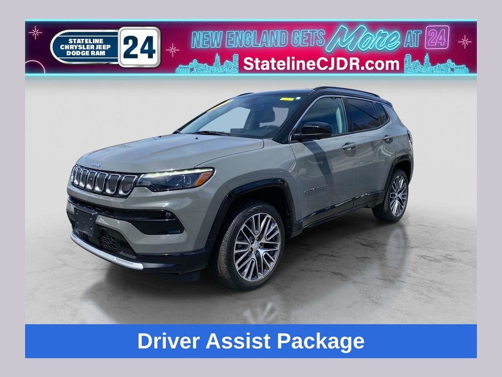 Certified 2022 Jeep Compass Limited SUV