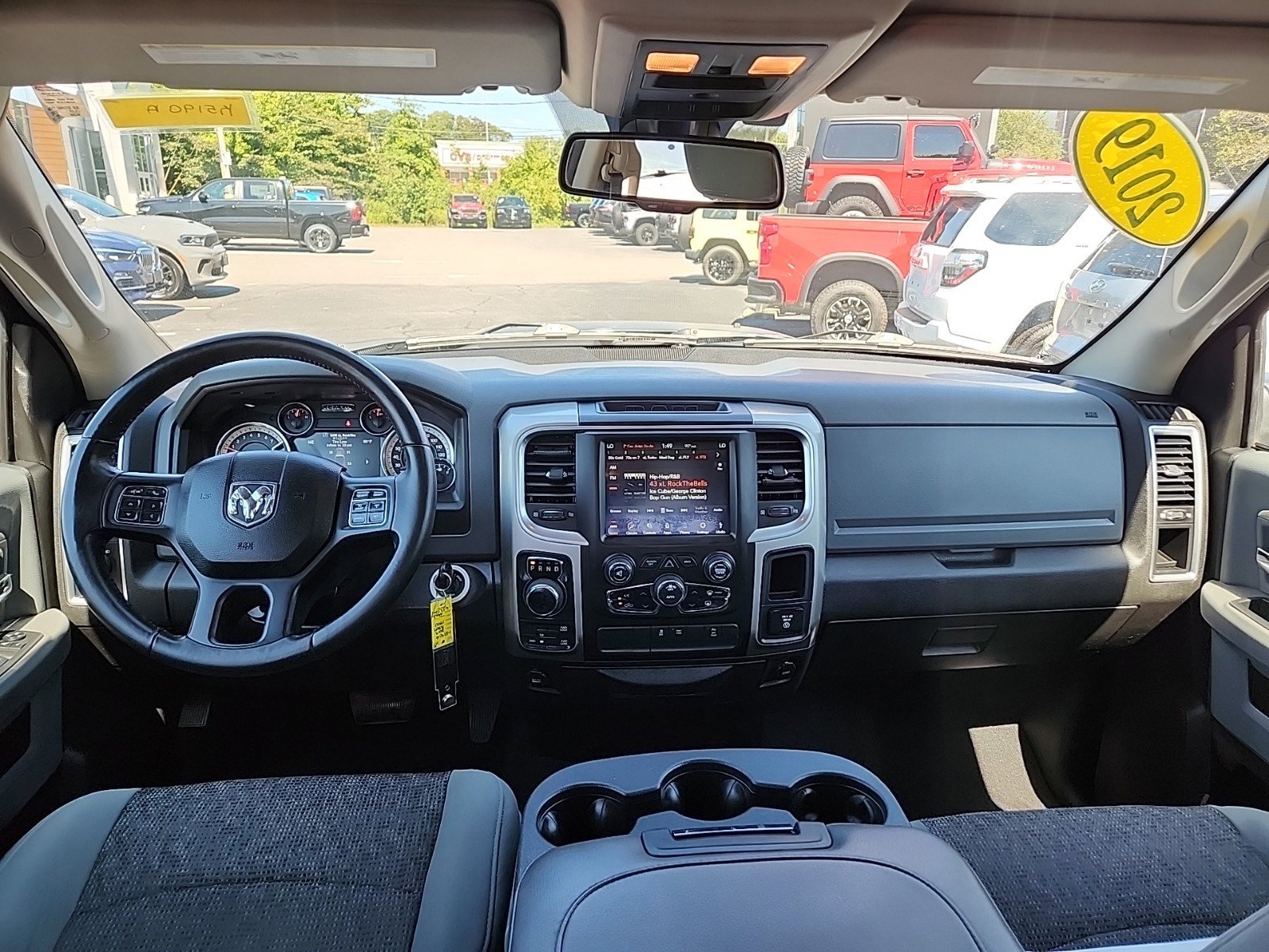 Used 2019 RAM Ram 1500 Classic Warlock with VIN 1C6RR7GG5KS617126 for sale in Somerset, MA