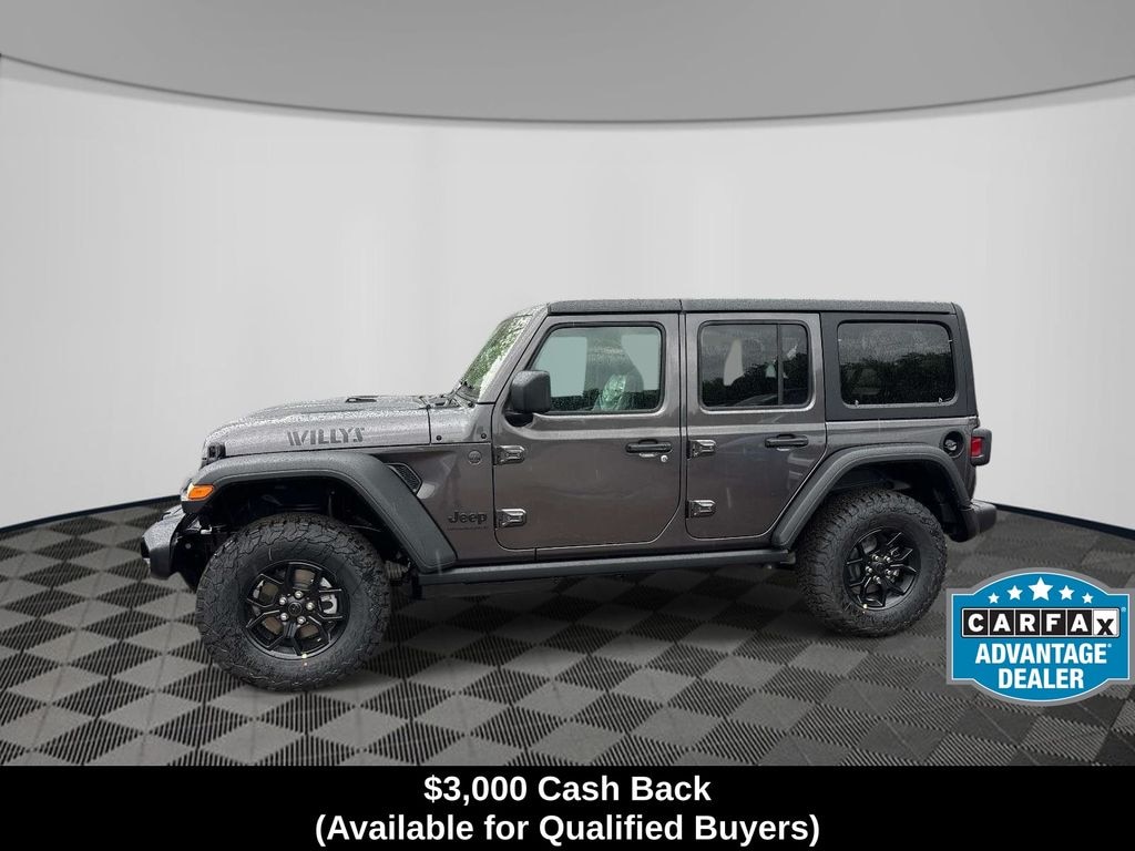 New 2026 Jeep Wrangler 4-DOOR WILLYS Sport Utility