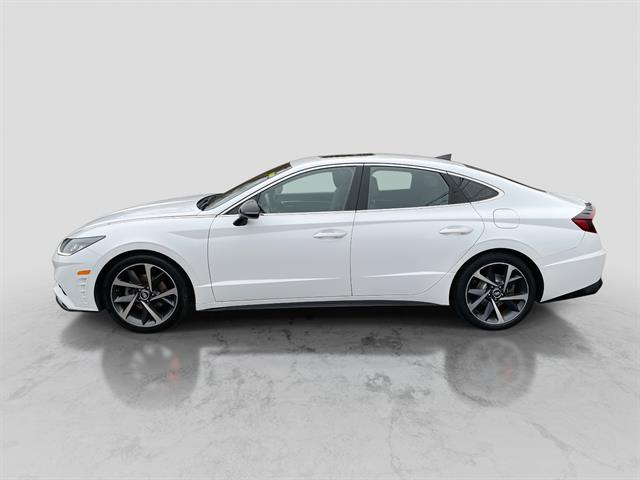 Used 2021 Hyundai Sonata SEL Plus with VIN 5NPEJ4J23MH064102 for sale in Somerset, MA