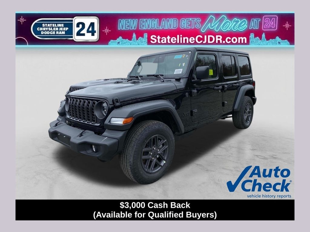 New 2026 Jeep Wrangler 4-DOOR SPORT S Sport Utility