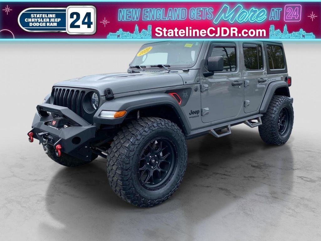 Certified 2022 Jeep Wrangler Unlimited Sport S SUV