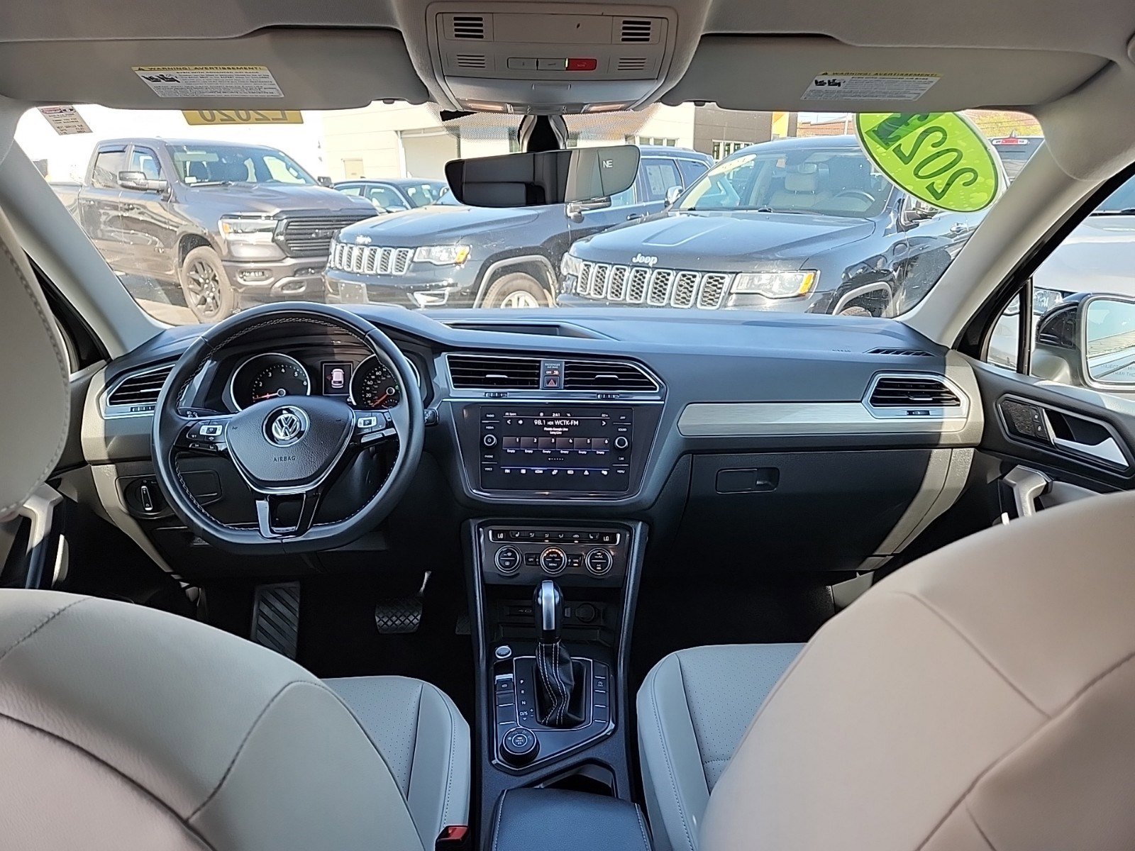 Used 2021 Volkswagen Tiguan SE with VIN 3VV2B7AX7MM066346 for sale in Somerset, MA