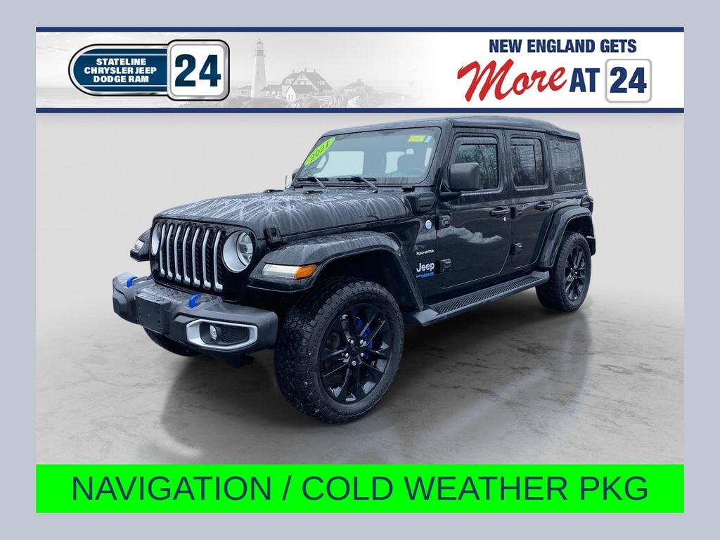 Used 2021 Jeep Wrangler Unlimited Sahara 4xe SUV