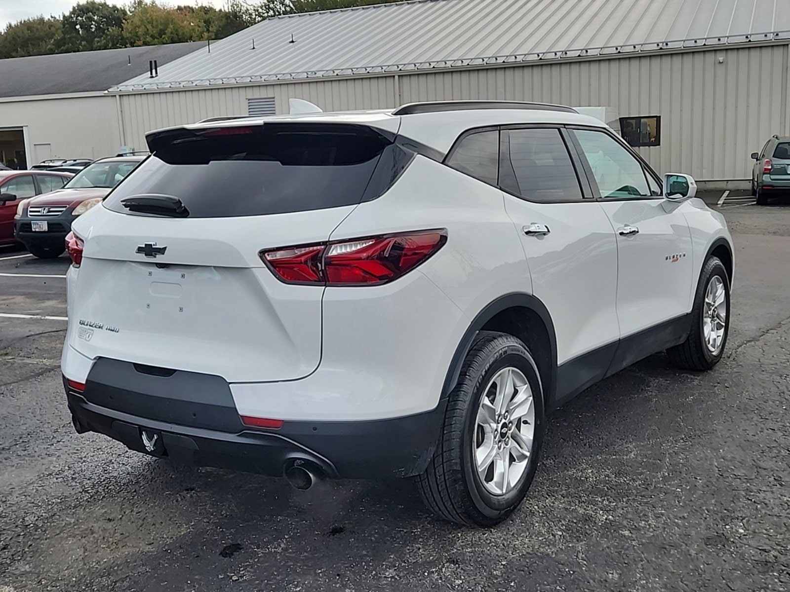 Used 2019 Chevrolet Blazer 2LT with VIN 3GNKBGRS3KS592805 for sale in Somerset, MA