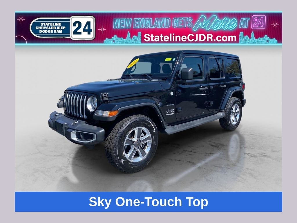 Certified 2022 Jeep Wrangler Unlimited Sahara SUV