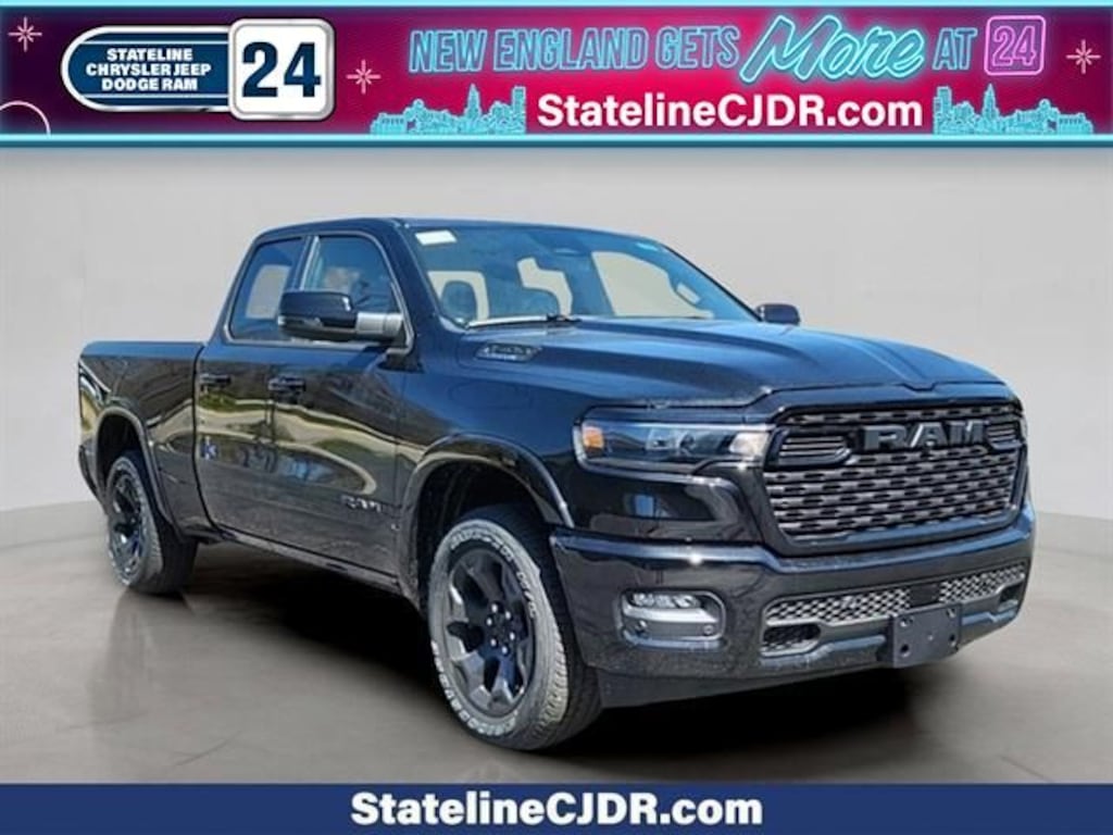 New 2025 Ram 1500 BIG HORN QUAD CAB 4X4 6'4 BOX Pickup
