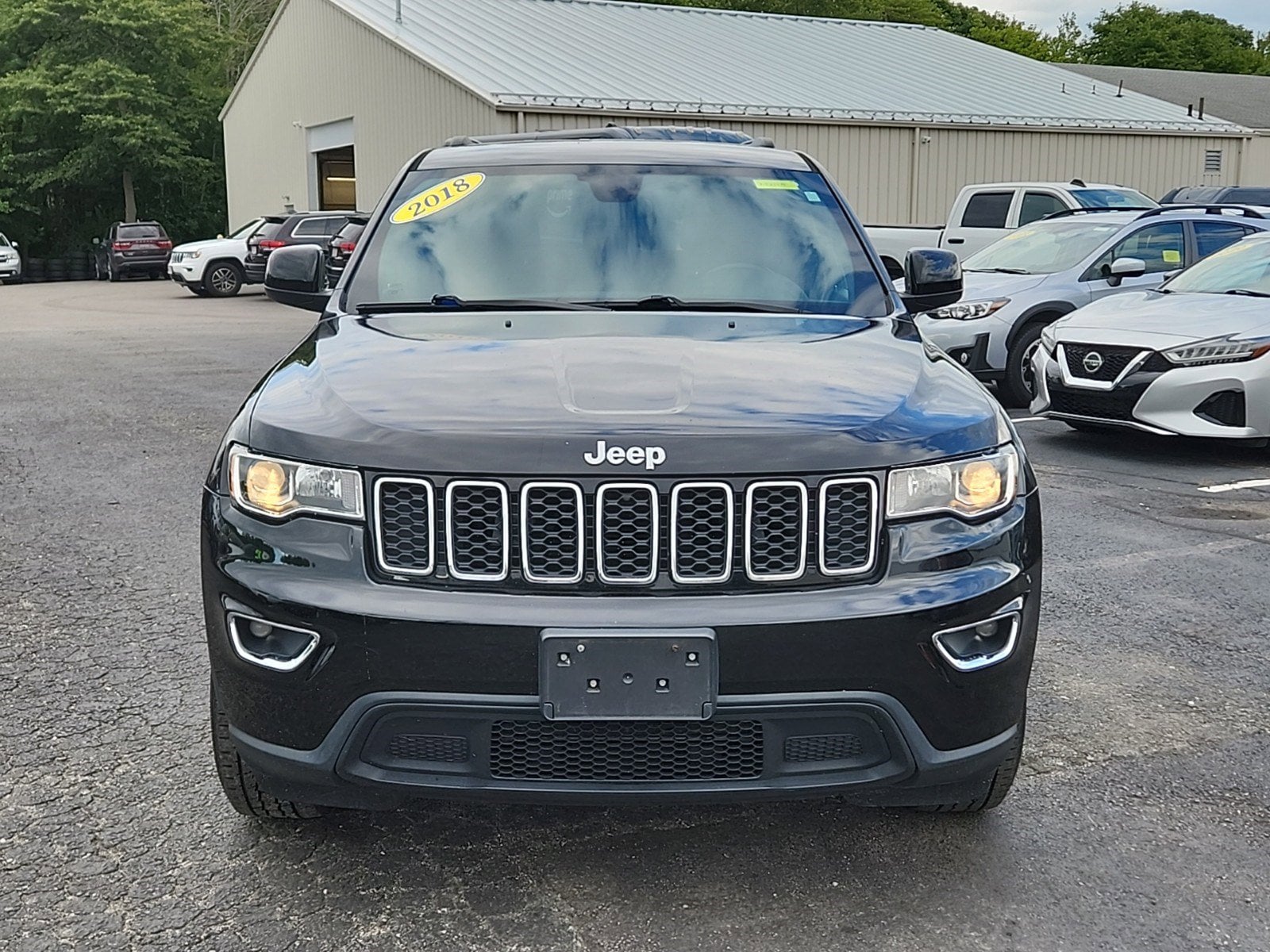 Used 2018 Jeep Grand Cherokee Laredo E with VIN 1C4RJFAG1JC111675 for sale in Somerset, MA