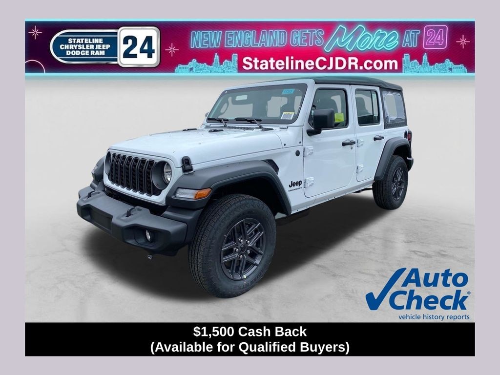 New 2026 Jeep Wrangler 4-DOOR SPORT Sport Utility
