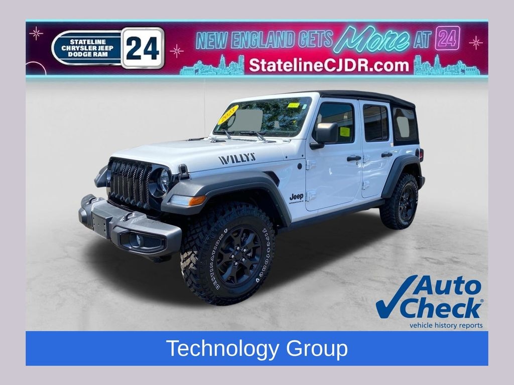 Used 2023 Jeep Wrangler Willys SUV