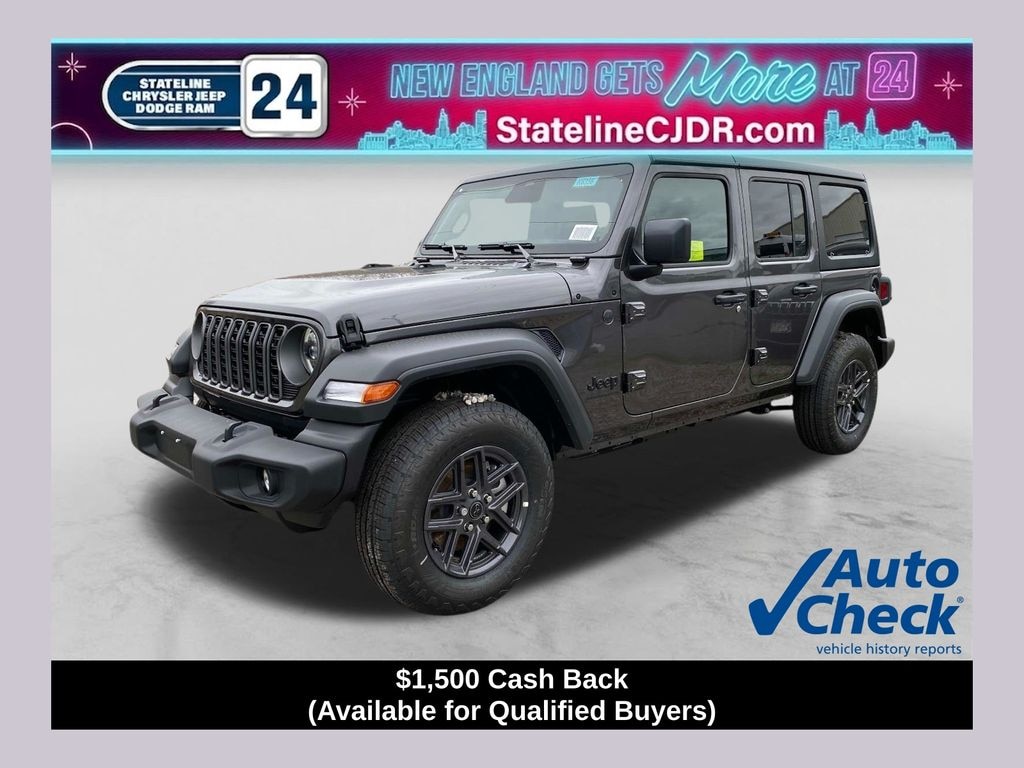 New 2026 Jeep Wrangler 4-DOOR SPORT S Sport Utility