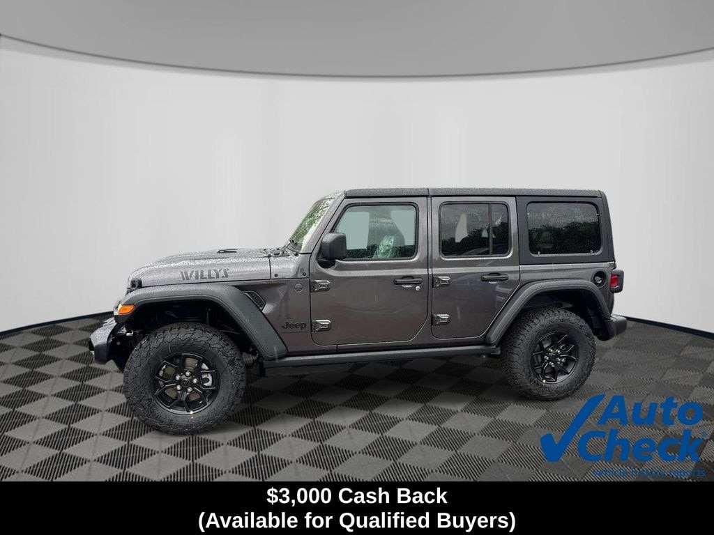 New 2026 Jeep Wrangler 4-DOOR WILLYS Sport Utility