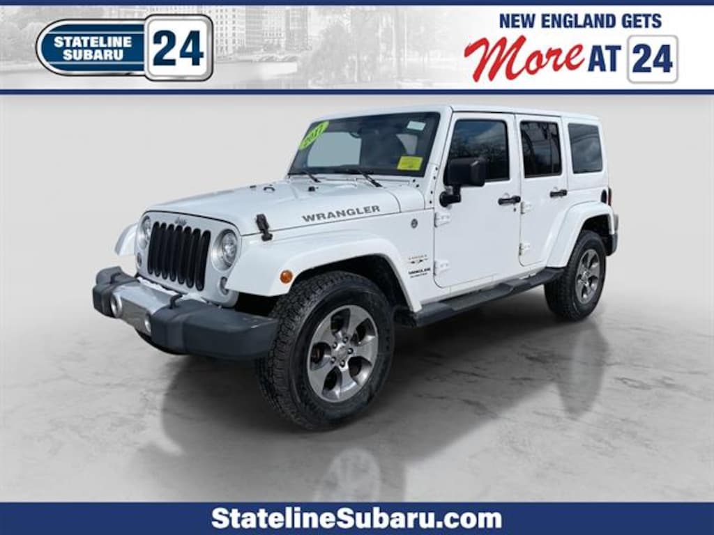 Used 2017 Jeep Wrangler Unlimited Sahara SUV
