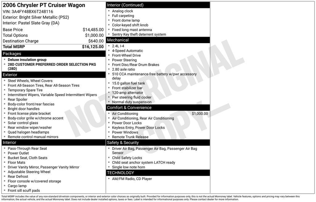 2006 Chrysler PT Cruiser's photo
