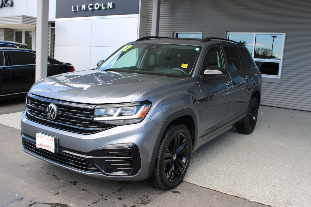 Used 2022 Volkswagen Atlas 3.6L V6 SEL R-Line Black SUV