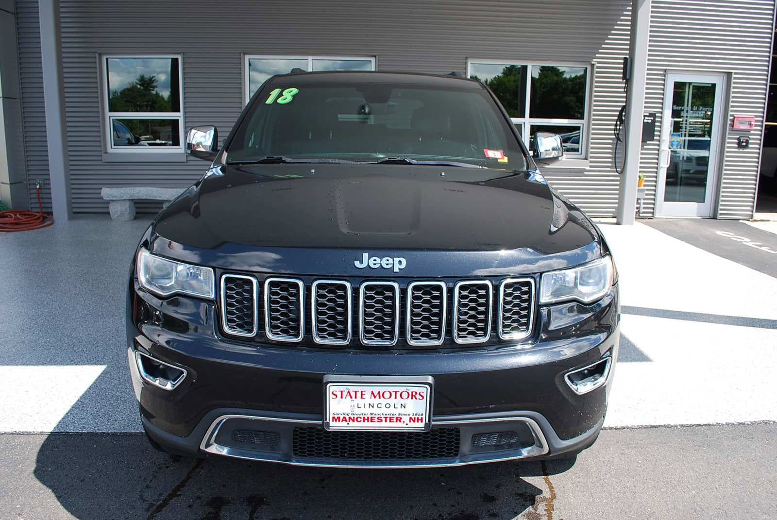 Used 2018 Jeep Grand Cherokee Limited with VIN 1C4RJFBG5JC108728 for sale in Manchester, NH