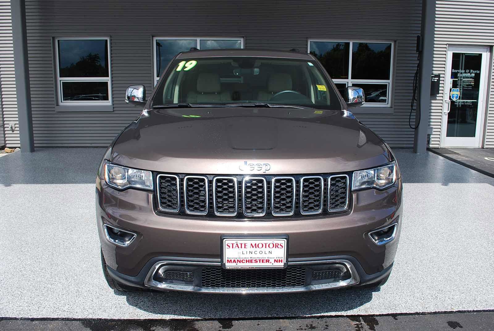 Used 2019 Jeep Grand Cherokee Limited with VIN 1C4RJFBG8KC844581 for sale in Manchester, NH