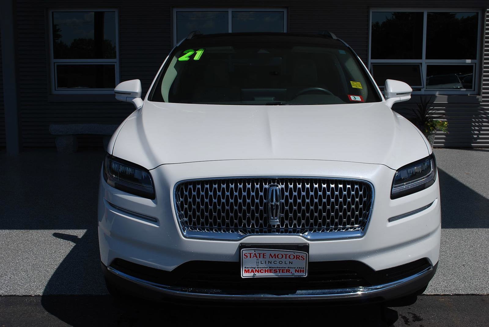 Used 2021 Lincoln Nautilus Reserve with VIN 2LMPJ8K91MBL13231 for sale in Manchester, NH