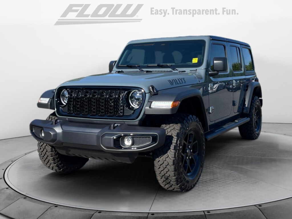 Used 2026 Jeep Wrangler 4-Door Willys 4x4 SUV