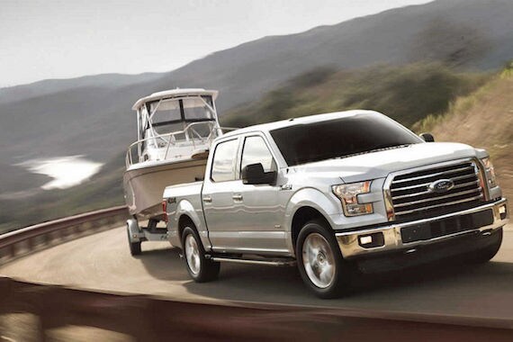 2017 Ford F-150 towing
