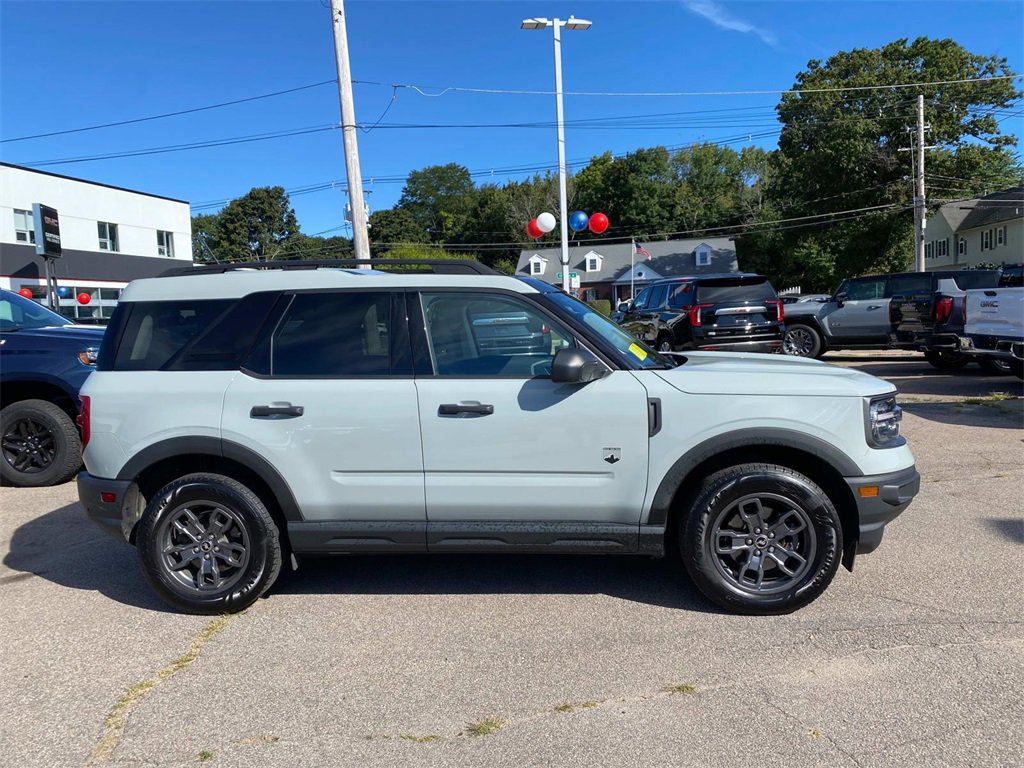 Used 2021 Ford Bronco Sport Big Bend with VIN 3FMCR9B68MRA45648 for sale in Mansfield, MA