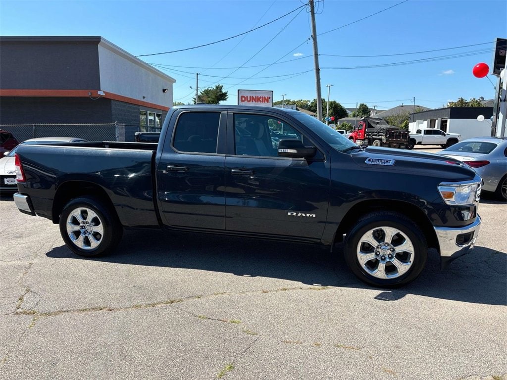 Used 2021 RAM Ram 1500 Pickup Big Horn/Lone Star with VIN 1C6SRFBT5MN774365 for sale in Mansfield, MA