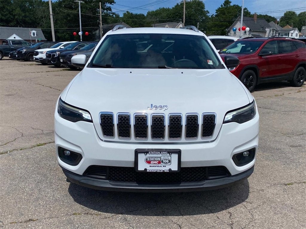 Used 2019 Jeep Cherokee Latitude Plus with VIN 1C4PJLLN7KD119597 for sale in Mansfield, MA