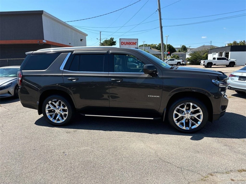 Used 2021 Chevrolet Tahoe LT with VIN 1GNSKNKD9MR400342 for sale in Mansfield, MA