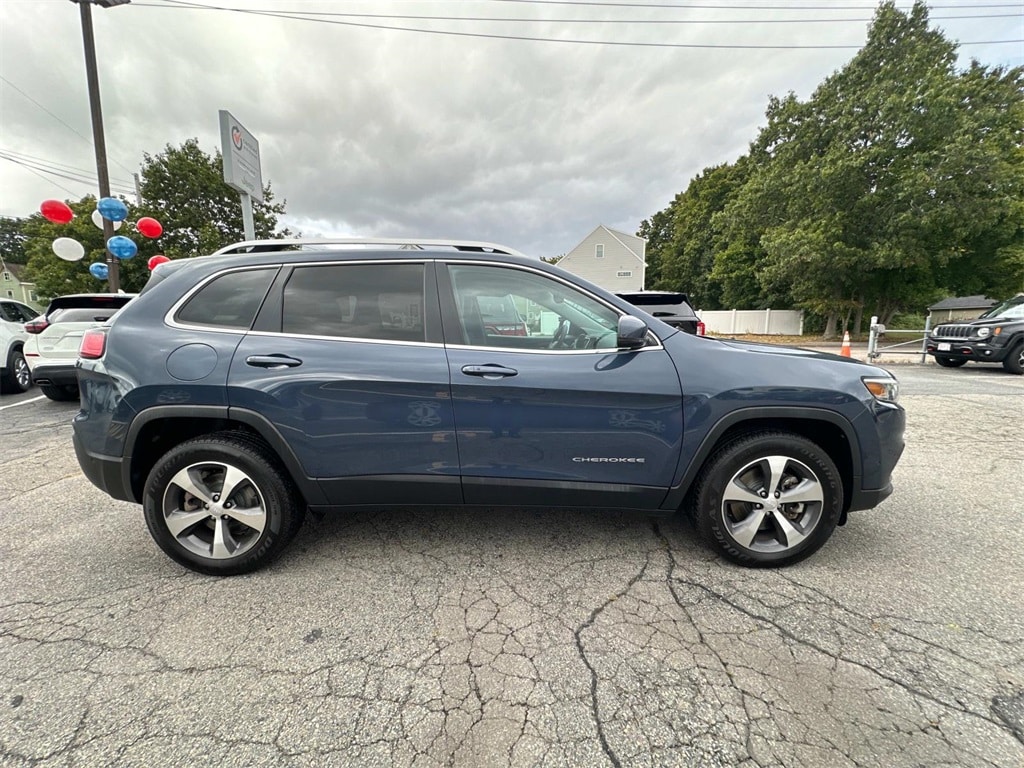 Used 2021 Jeep Cherokee Limited with VIN 1C4PJMDXXMD216656 for sale in Mansfield, MA