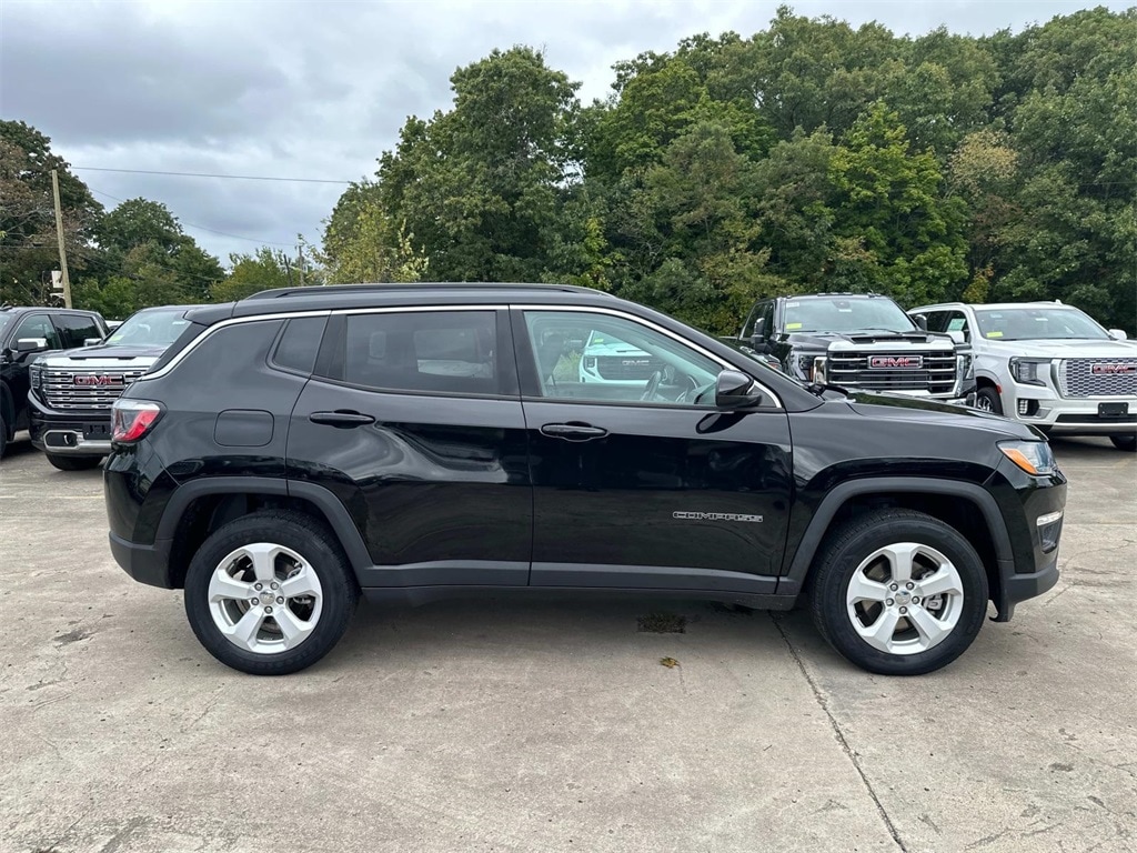 Used 2021 Jeep Compass Latitude with VIN 3C4NJDBB0MT501794 for sale in Mansfield, MA