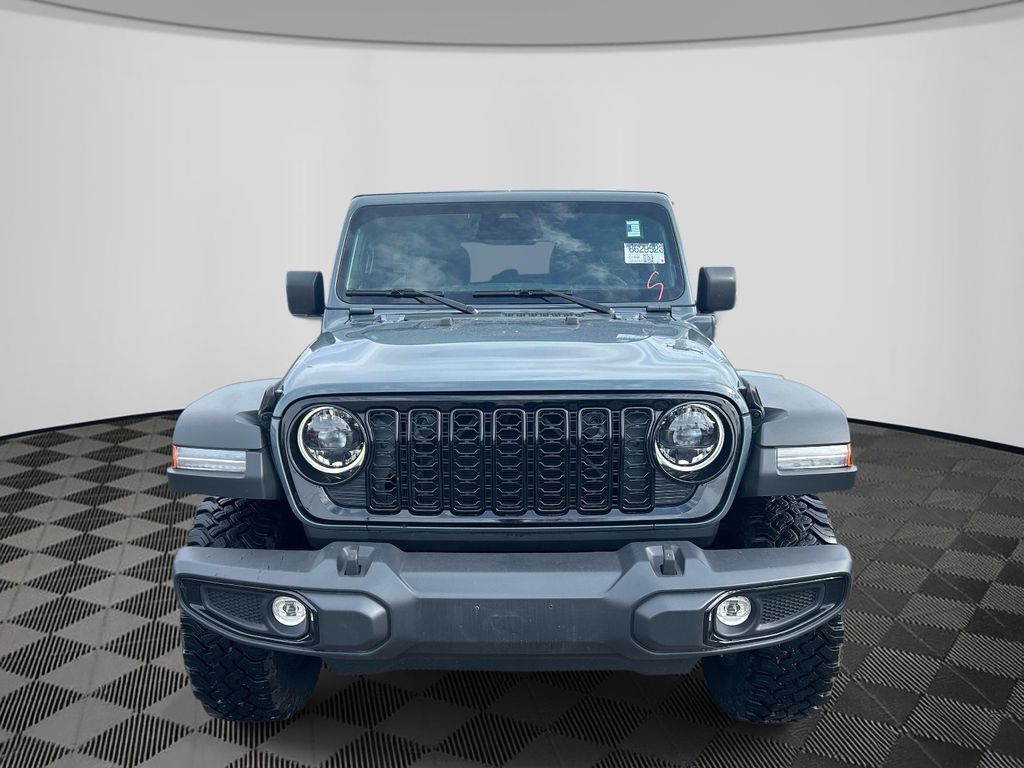 Used 2025 Jeep Wrangler 4xe Willys 4XE with VIN 1C4RJXN61SW583589 for sale in Mansfield, MA