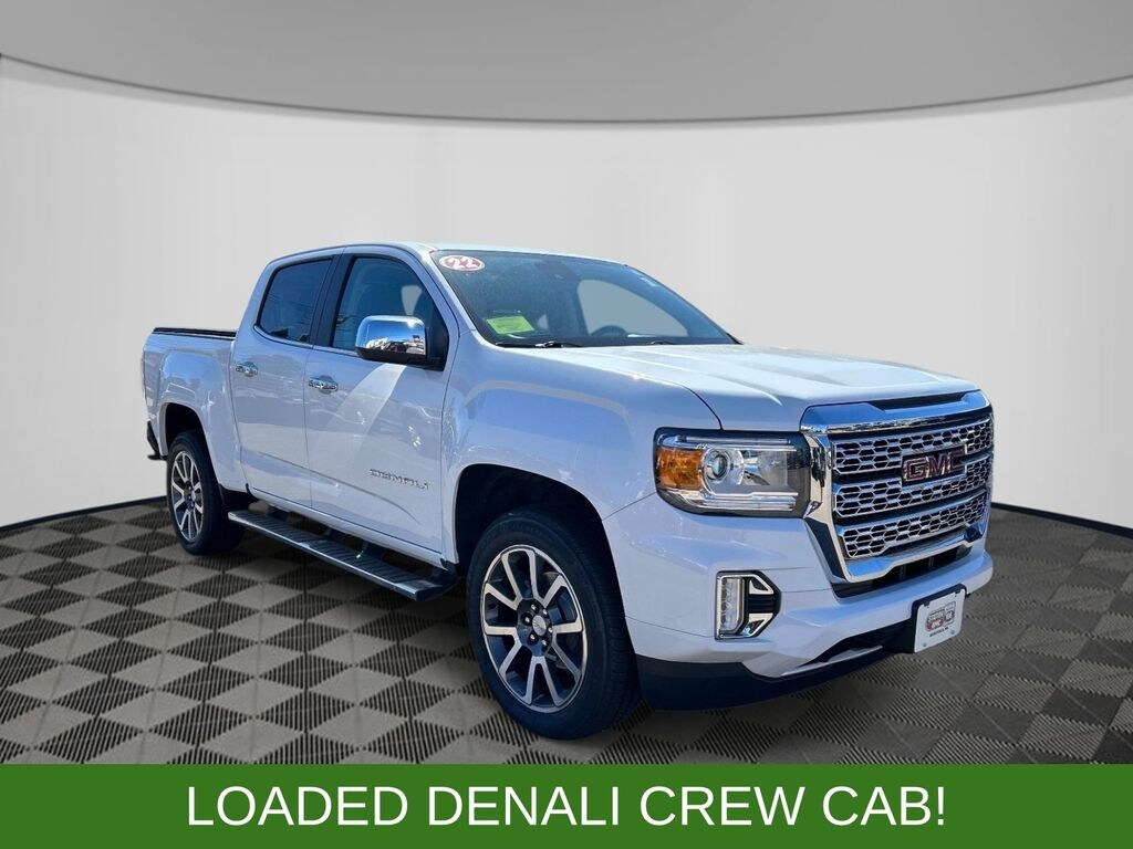 Used 2022 GMC Canyon Denali Truck Crew Cab